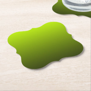 Porta-copo De Papel Floresta Verde Ensolarada Verde Cores Quentes