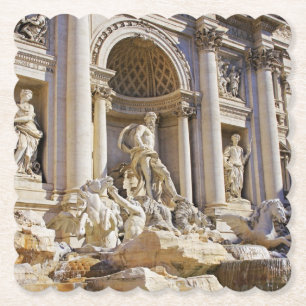 Porta-copo De Papel Fonte de Trevi Roma Fotografia