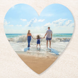 Porta-copo De Papel Foto personalizada - Único seu próprio Design pe