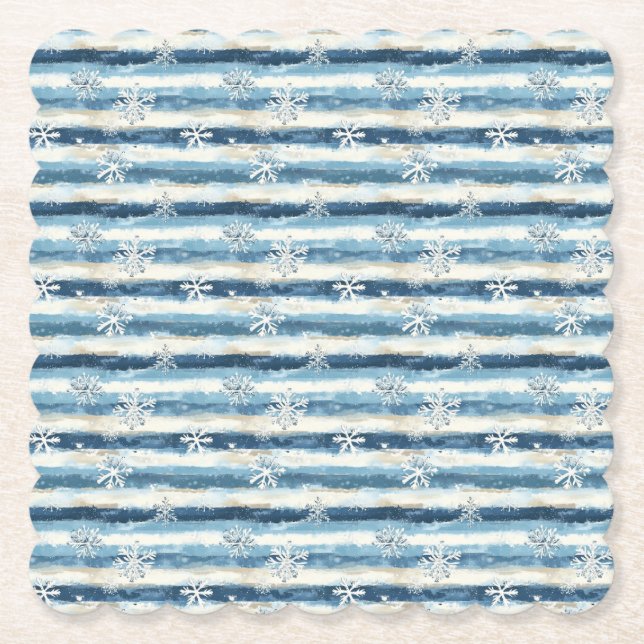 Porta-copo De Papel Frosted Horizon (Frente)