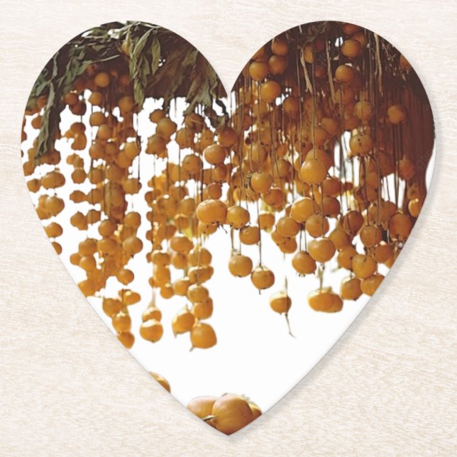 Porta-copo De Papel Fruta de romã (Frente)