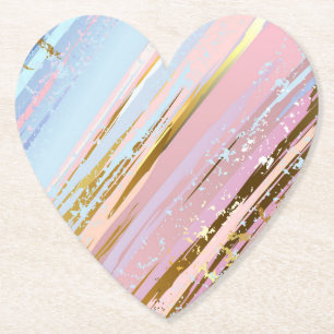 Porta-copo De Papel Fundo Rosa Texturizado