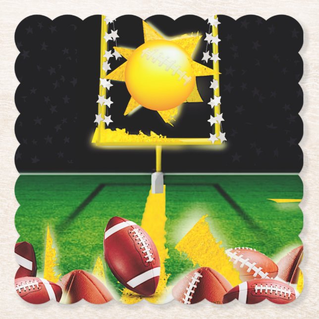 PORTA-COPO DE PAPEL FUTEBOL NOTURNO DE DOMINGO! (Frente)