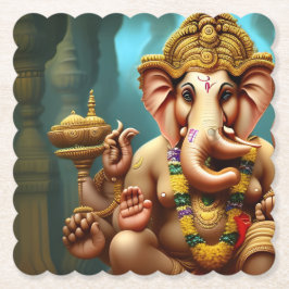 Porta-copo De Papel Ganesh toma uma selfie