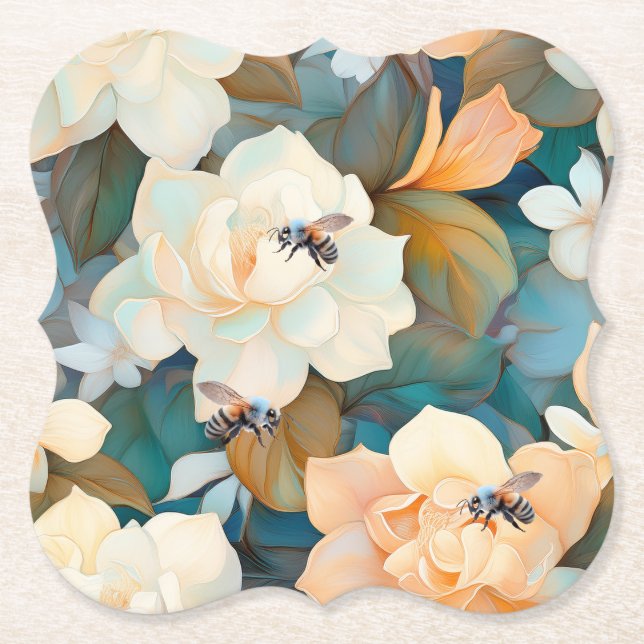 Porta-copo De Papel Gardinia Coaster (Frente)