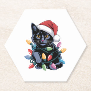 Porta-copo De Papel Gato � Leitura de Gato Cugado com Poppies para Bo