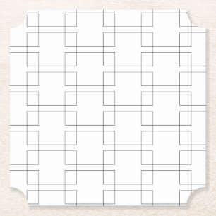 Porta-copo De Papel Geométrica do Torneio de Eliminação de Colchetes