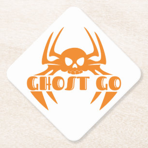 Porta-copo De Papel Ghost Go Spooky Season