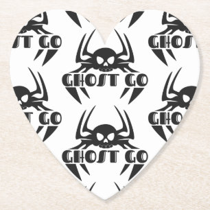 Porta-copo De Papel Ghost Go Spooky Season