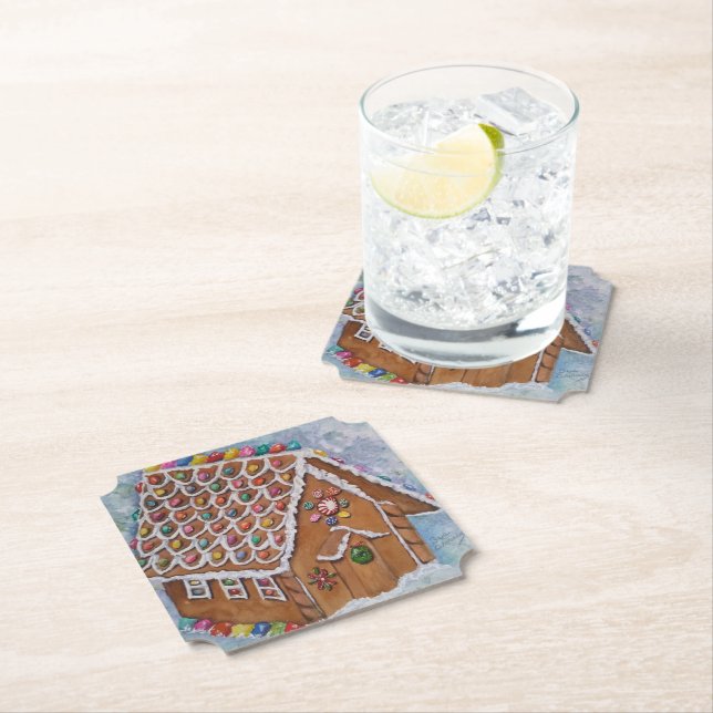 Porta-copo De Papel Gingercake House (Insitu)