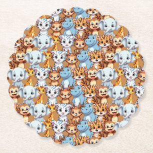 Porta-copo De Papel Girafa-cega-cega-cega-cega-cãozinho