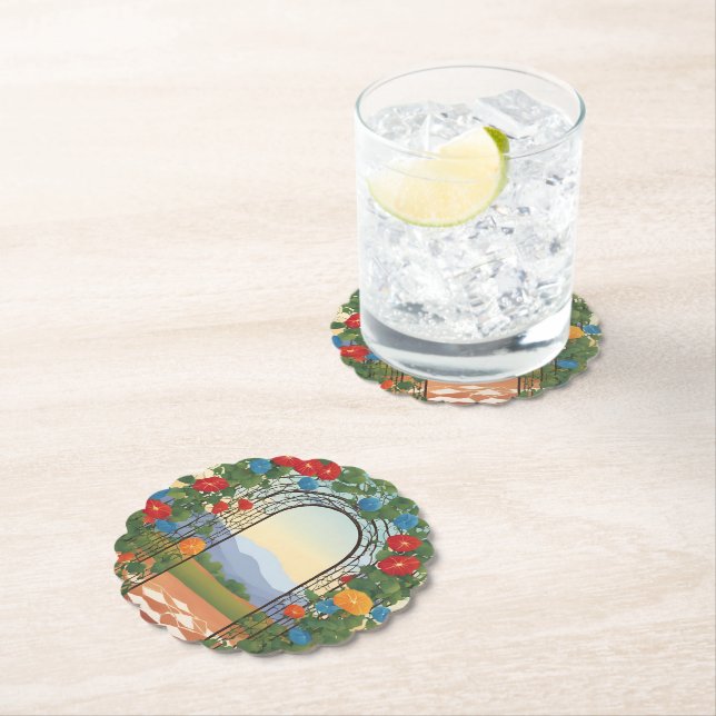 Porta-copo De Papel Glória da Manhã Mexicana (Insitu)