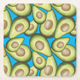 Porta-copo De Papel Gourmet Fresco Vegan Avocado Padrão