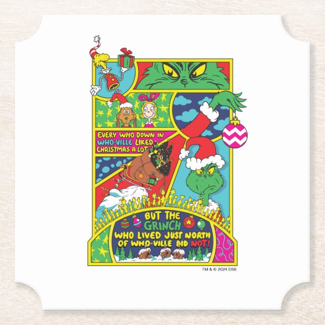 Porta-copo De Papel Gralha | Gráfico de banda desenhada (Frente)