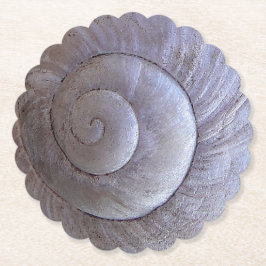 Porta-copo De Papel Grande casca de caracol