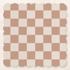 Porta-copo De Papel Grãos de madeira