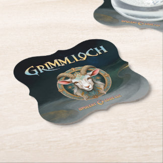 Porta-copo De Papel Grimmloch Goat Emblem Fantasy RPG