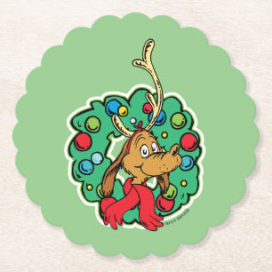 Porta-copo De Papel Grinch Máximo Grinalda de Natal