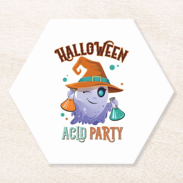 Porta-copo De Papel Halloween (Frente)