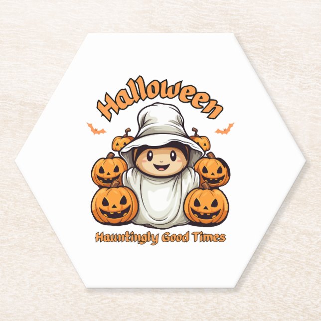 Porta-copo De Papel Halloween (Frente)