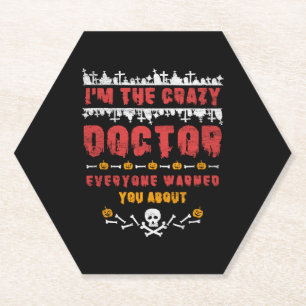 Porta-copo De Papel Halloween Doctor