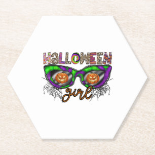 Porta-copo De Papel Halloween Girl