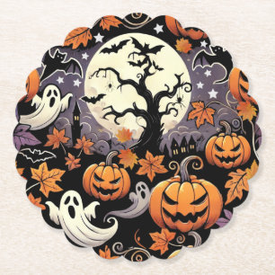 Porta-copo De Papel Halloween/outono/outono