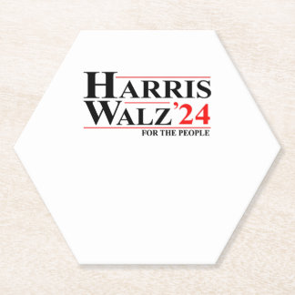 Porta-copo De Papel Harris Walz 2024 Essential