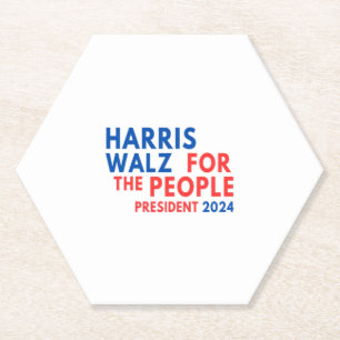 Porta-copo De Papel Harris Walz 2024 Para As Pessoas