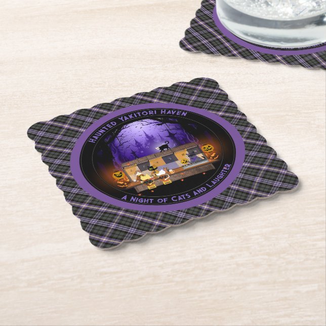 Porta-copo De Papel Haunted Yakitori Haven (Angular)