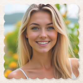 Porta-copo De Papel Haven tropical de Helena: Sol, Mar e Serenidade