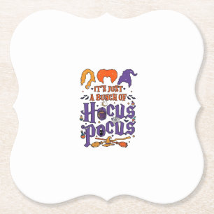 Porta-copo De Papel Hocus Pocus Halloween Bruxas Caldeirão Vassoura Ga