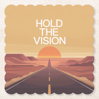 Porta-copo De Papel Hold The Vision