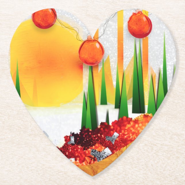 PORTA-COPO DE PAPEL HOLIDAY SUNSHINE WITHIN THE PINES :) (Frente)