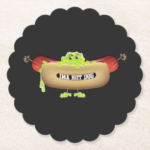 PORTA-COPO DE PAPEL HOT DOG MAN