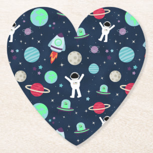 Porta-copo De Papel ilustração de padrão espacial