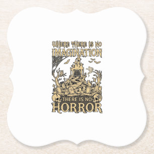 Porta-copo De Papel Imaginação Horror Halloween Casa Assombrada Cemité