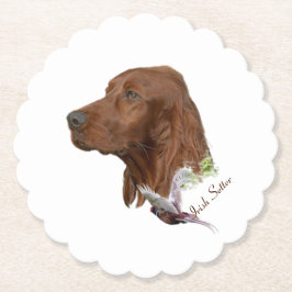 Porta-copo De Papel Irish Setter