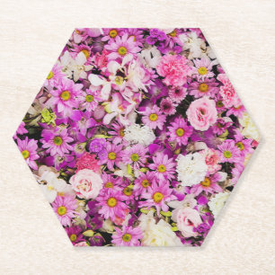 Porta-copo De Papel Jardim Francês (Opções de Formato) -