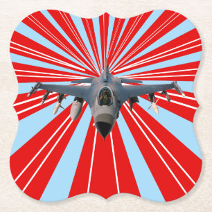 Porta-copo De Papel Jato de Combatente