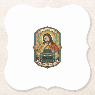Porta-copo De Papel Jesus Bandeja de papel de impressora vazia Trabalh