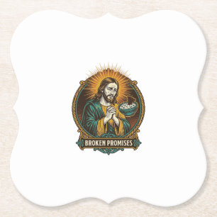 Porta-copo De Papel Jesus Chip Quebrado Preso Na Tigela De Dip Humor D