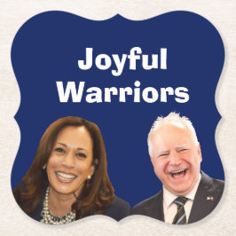Porta-copo De Papel Joyful Warriors Harris e Walz