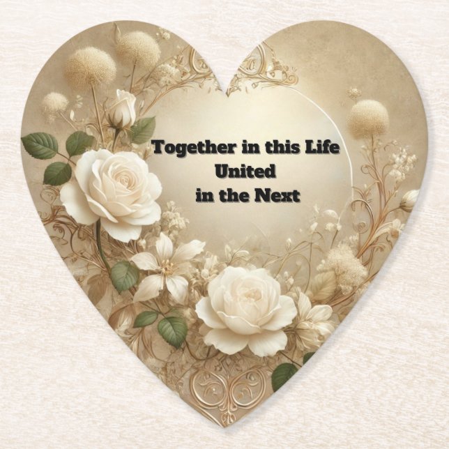 Porta-copo De Papel Juntos Ai art (Frente)