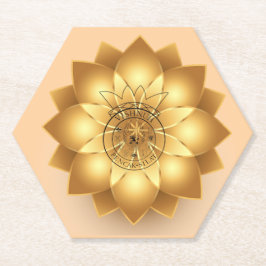 Porta-copo De Papel Kartonnen Onderzetter