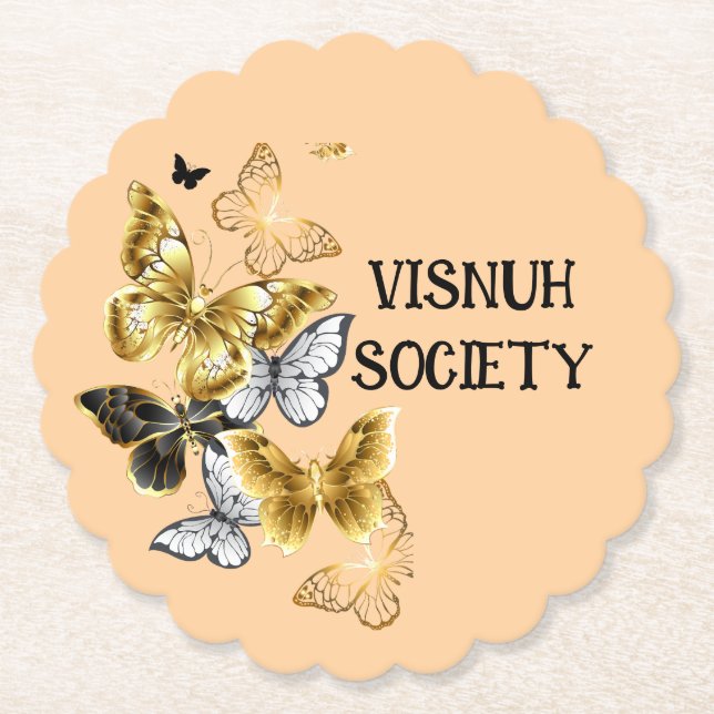 Porta-copo De Papel Kartonnen Onderzetter (Frente)