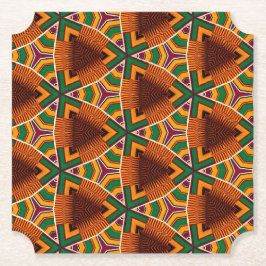 Porta-copo De Papel Kente Geométricos Kwanzaa Afrocentrismo