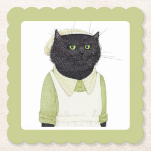 Porta-copo De Papel KITCHEN MAID CAT Apoiada Quadrada de Papel Coaster