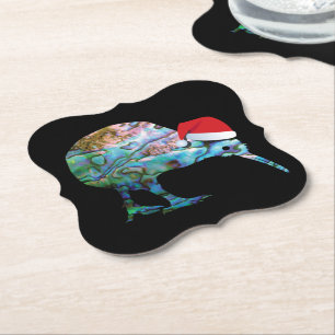 PORTA-COPO DE PAPEL KIWI XMAS PAUA