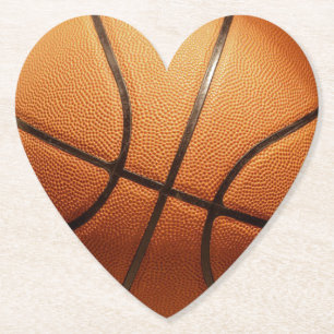 Porta-copo De Papel Laranja Basquete